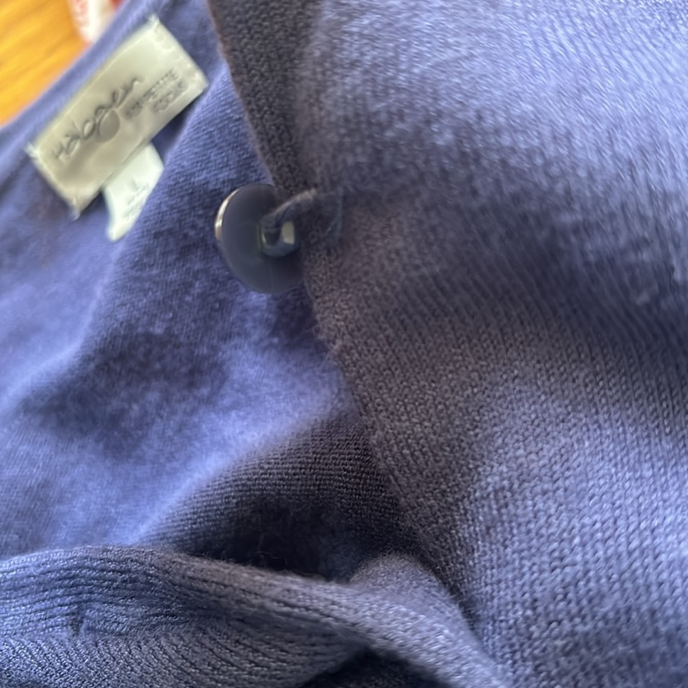 Halogen Heart Button Sweater - image 6